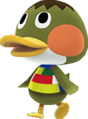 Deena's artwork in Animal Crossing: Amiibo Festival