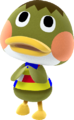 Deena's artwork in Animal Crossing: New Leaf - Welcome amiibo