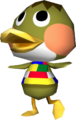 Deena's artwork in Animal Crossing: Wild World