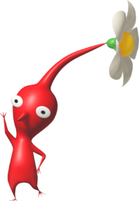 Red Pikmin waving P1 artwork.png