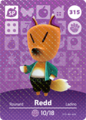 Redd's second amiibo card